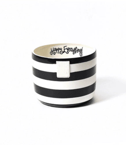 Happy Everything Mini Bowl - Black Stripe