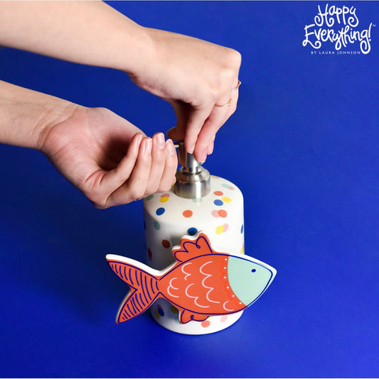 Happy Everything Attachment - Bubbles the Fish