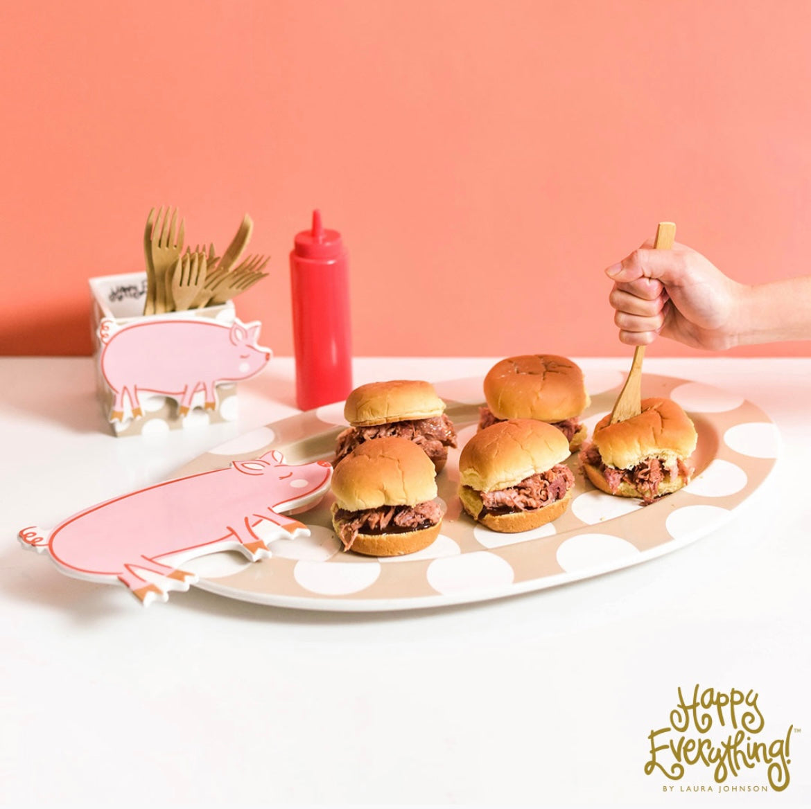 Happy Everything Attachment - Pig